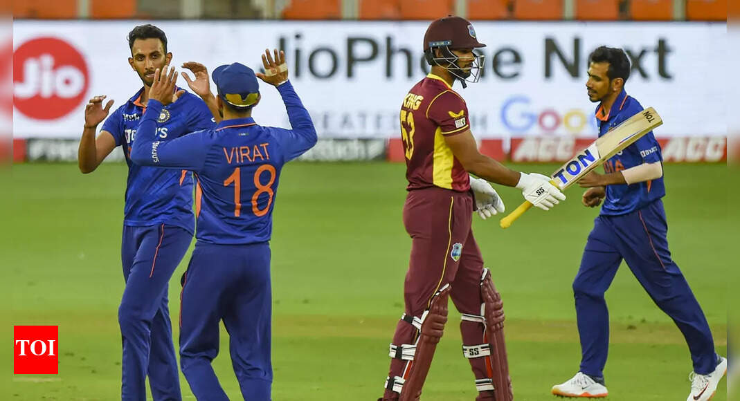 2nd ODI Live: India eye unassailable series lead vs Windies