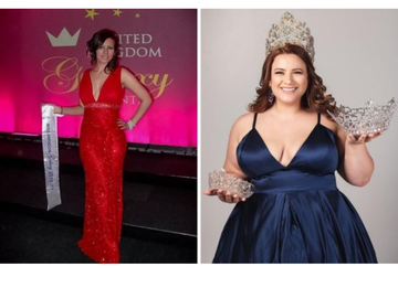Beauty queen who went from skinny to plus-size sheds light on body positivity
