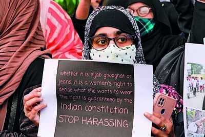 Hijab row reaches SC; let Karnataka HC examine issue: CJI
