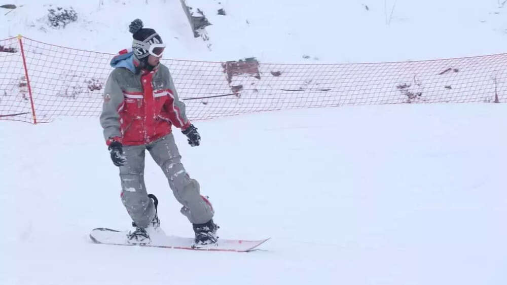 Uttarakhand Auli winter sports competition in photos The Times of India