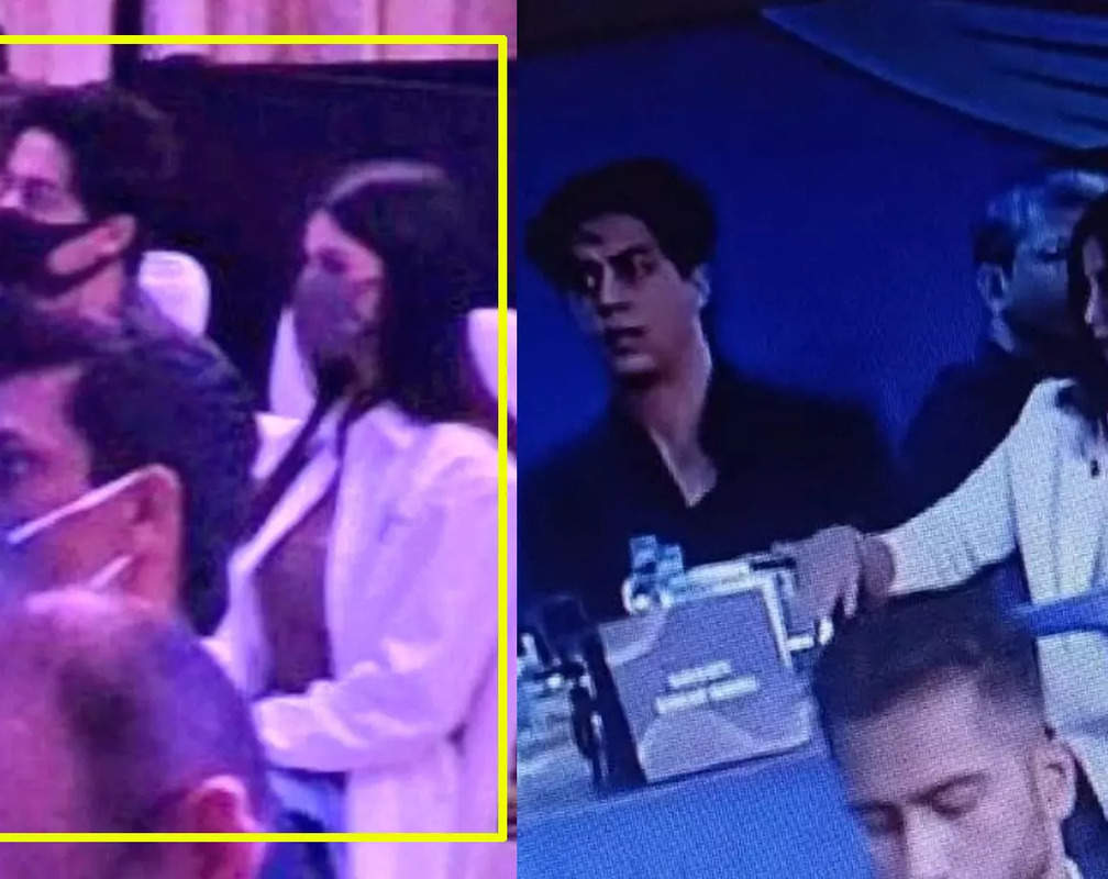 
Shah Rukh Khan's son Aryan Khan's pictures with sister Suhana Khan and Juhi Chawla's daughter Jhanvi Mehta from Pre-IPL Auction 2022 briefing event go viral
