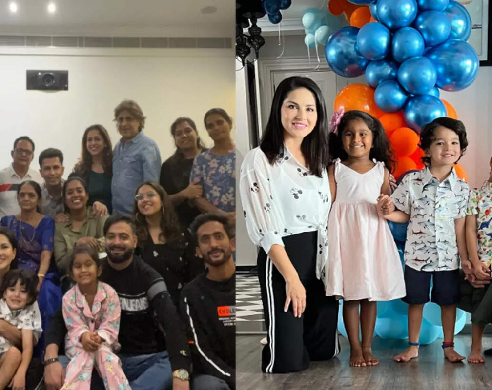 
Sunny Leone shares glimpses of her twins Asher-Noah's birthday party, says 'Life would be incomplete without you two!'
