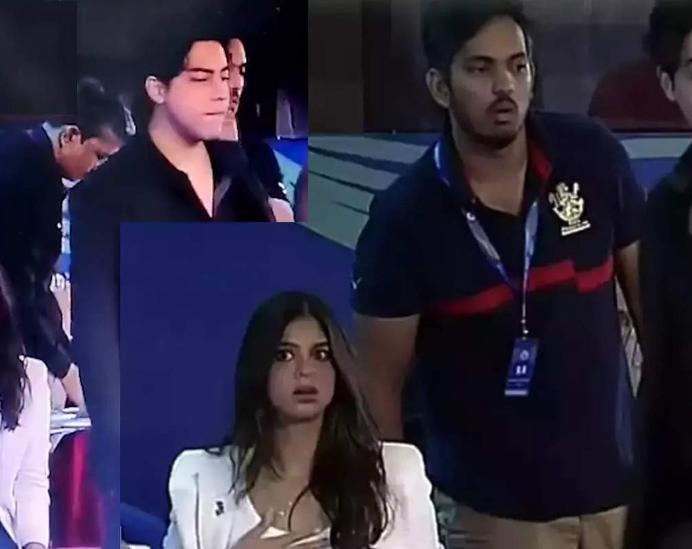 
Twitter gets divided over Aryan Khan and Suhana Khan's reaction to an auctioneer collapsing at IPL auction event after video goes viral
