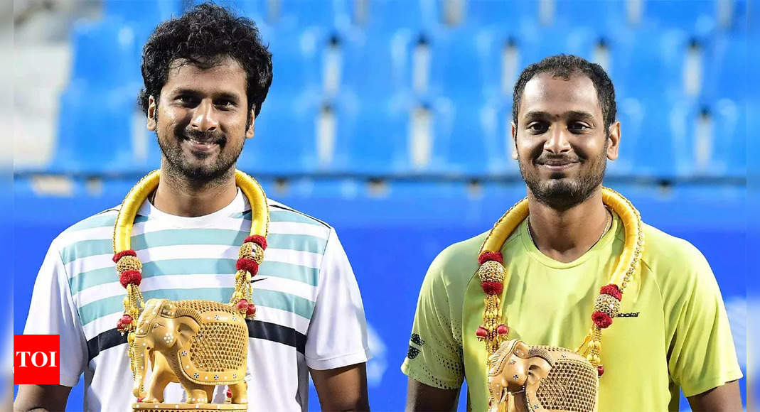 Saketh Myneni, Ramkumar Ramanathan win doubles crown Tennis News