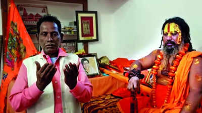 Babri litigant & seer offer dua & puja for Yogi Adityanath's return as Uttar Pradesh chief minister