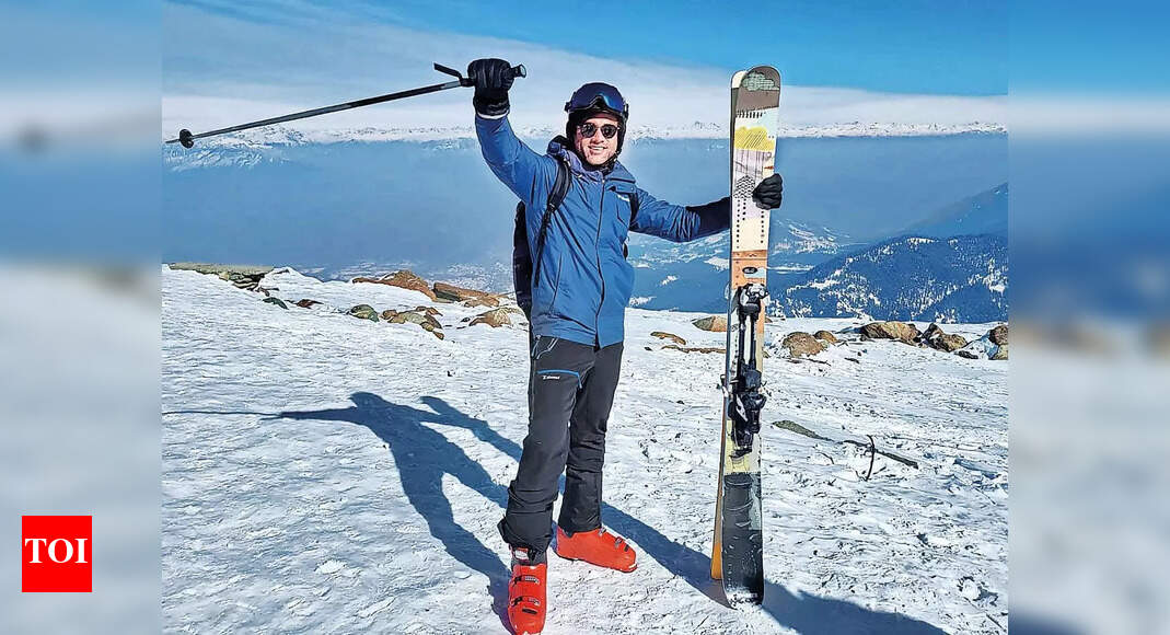 Skiing can be therapeutic once you get the hang of it Navdeep Telugu