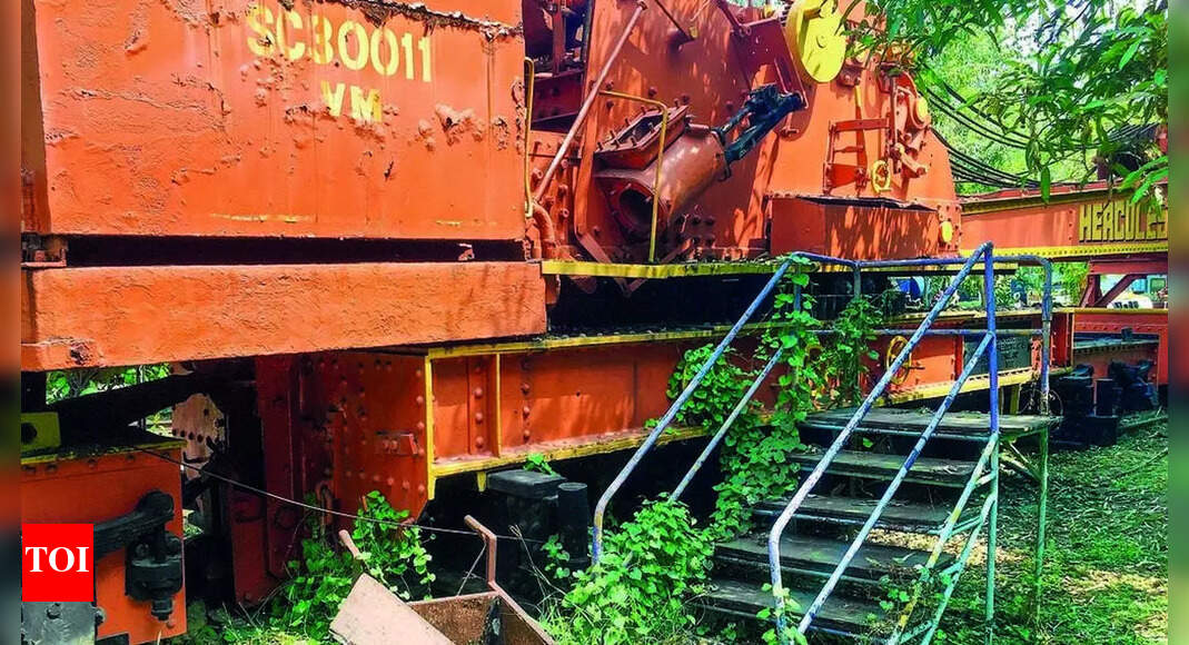 Coaches Gather Rust At Rail Museum | Chennai News - Times of India