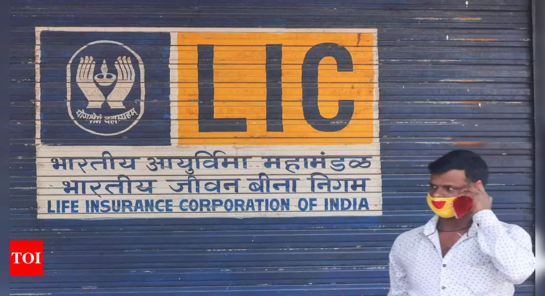 LIC: LIC will double shareholders’ take in surplus to 10% in 3 years | India Business News – Times of India