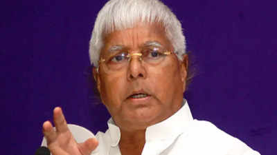 Lalu Prasad in Ranchi for fodder scam case verdict on Tuesday | Ranchi News  - Times of India