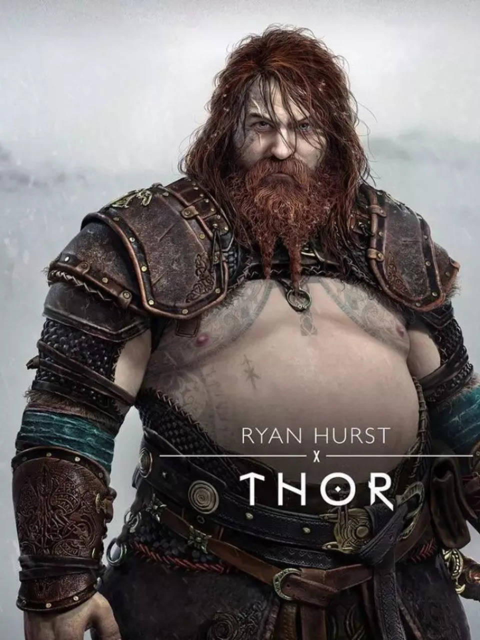 Who voices Thor in God of War: Ragnarok?