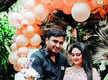 
A bohemian-themed baby shower for Amulya
