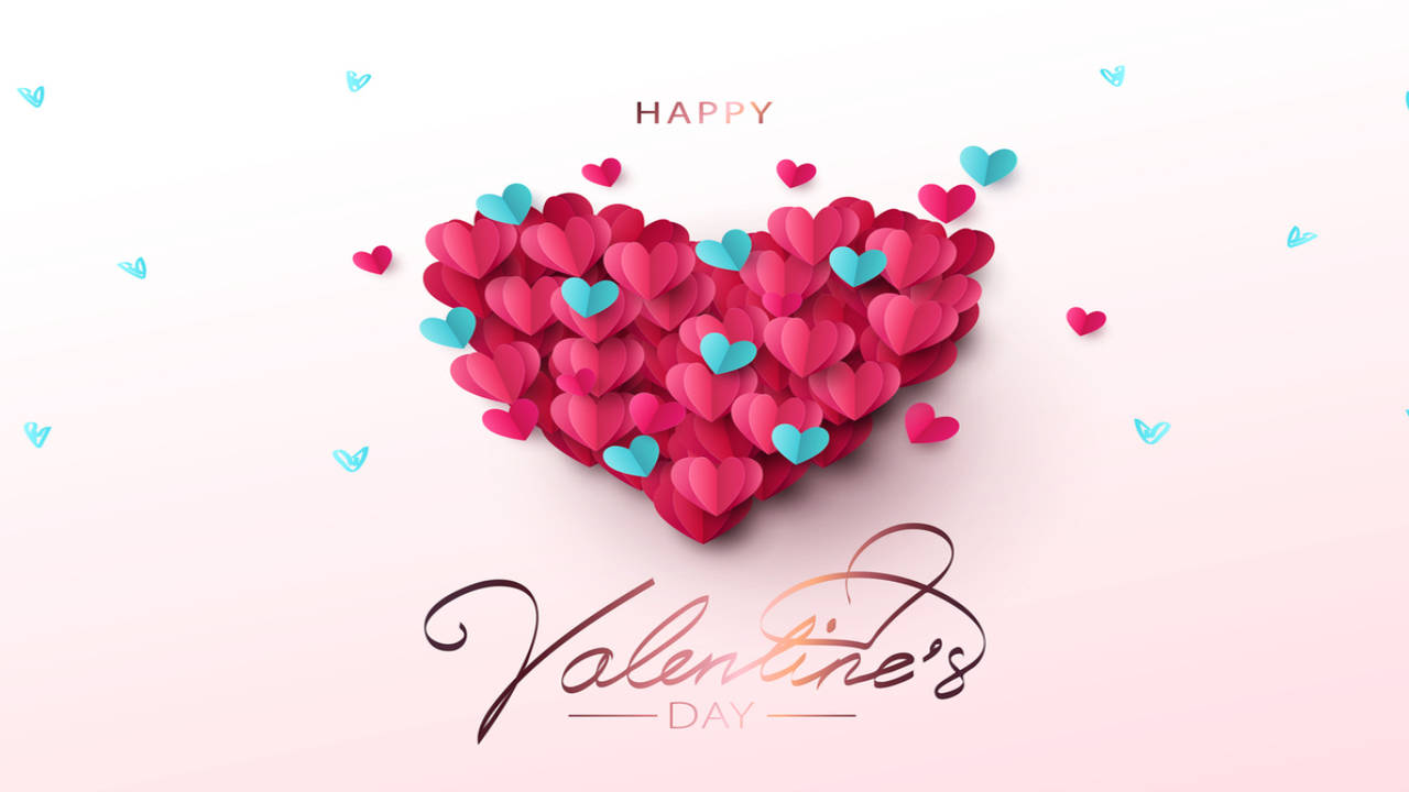 100+] Cute Happy Valentine Day Wallpapers