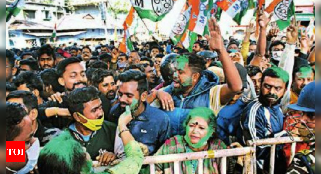 Trinamool Congress Sweeps Polls In 4 Civic Bodies In West Bengal