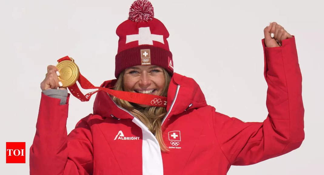 Beijing 2022: Corinne Suter confirms Swiss dominance with Olympic downhill gold | More sports News – Times of India