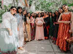 A bohemian-themed baby shower for Kannada actress Amulya