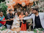 A bohemian-themed baby shower for Kannada actress Amulya