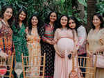 A bohemian-themed baby shower for Kannada actress Amulya