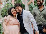 A bohemian-themed baby shower for Kannada actress Amulya