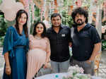 A bohemian-themed baby shower for Kannada actress Amulya