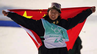 Winter Olympics: Su Yiming bags gold medal in Snowboarding Big Air event