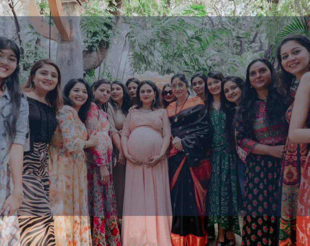 
A glimpse of Amulya's star studded baby shower
