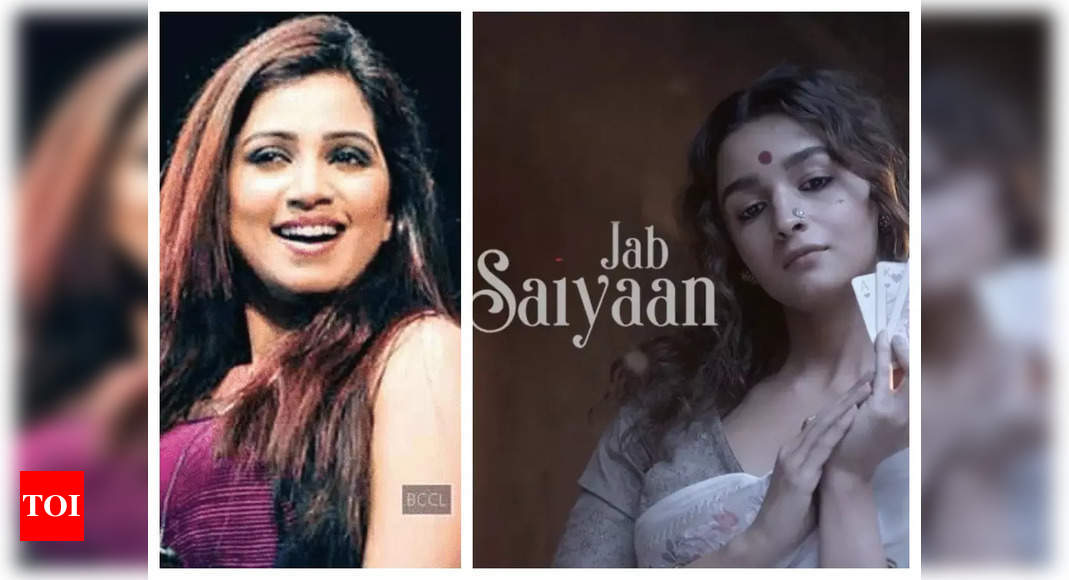Shreya Ghoshal celebrates 20 years in Bollywood as she shares her latest song, ‘Jab Saiyaan’ from Sanjay Leela Bhansali’s ‘Gangubai Kathiawadi’ – See post – Times of India