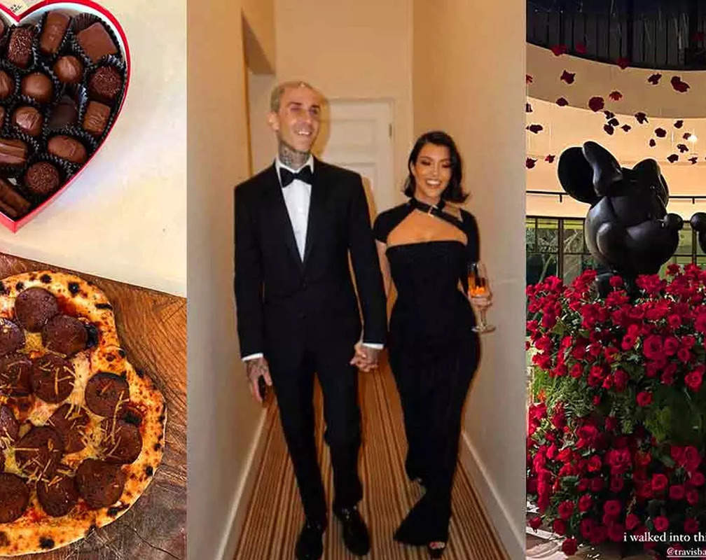 
Here's what Travis Barker gifts Kourtney Kardashian on Valentine's Day

