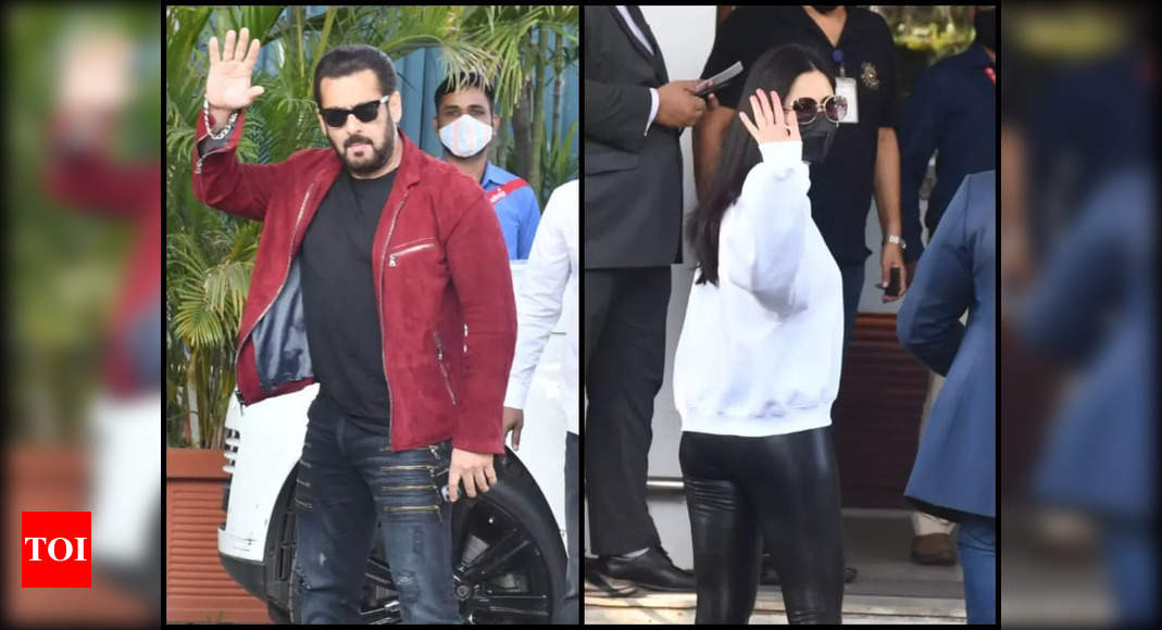Katrina Kaif heads to Delhi to shoot for ‘Tiger 3’ with Salman Khan after celebrating Valentine’s Day with husband Vicky Kaushal – Times of India ►