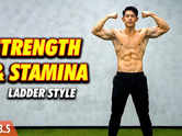 Intense bodyweight ladder strength & cardio