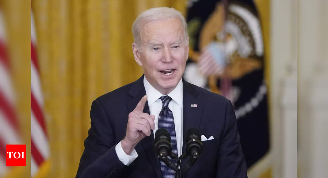 biden:  Joe Biden: Russian attack on Ukraine ‘still very much a possibility’ – Times of India