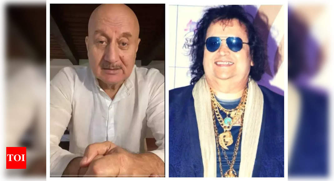 Anupam Kher mourns the loss of Bappi Lahiri, reveals the late singer-composer wanted him to sing – Watch video – Times of India