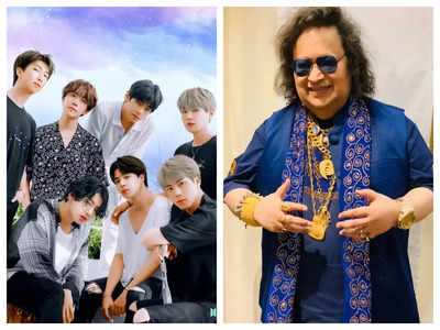 BTS stars V, Jimin, Jin, Suga, J-Hope, RM, and Jungkook dancing to Bappi Lahiri's 'Pag Ghunghroo Baandh' song is a perfect tribute to the late 'Disco King' – Watch video