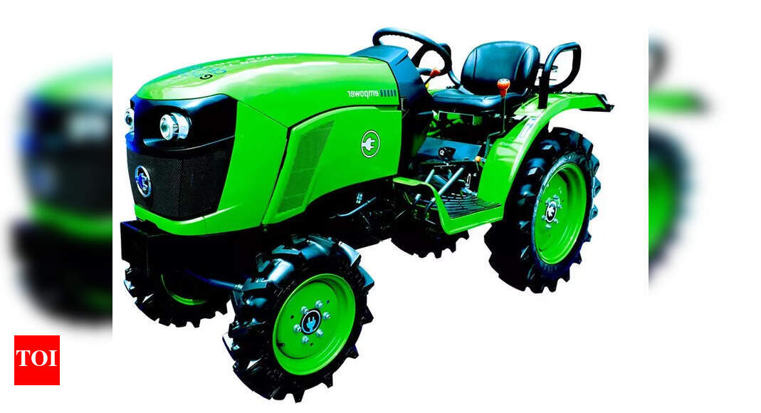 Electric Tractor India India’s First Electric Tractor to be Exported