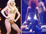 Celebs get raunchy onstage!