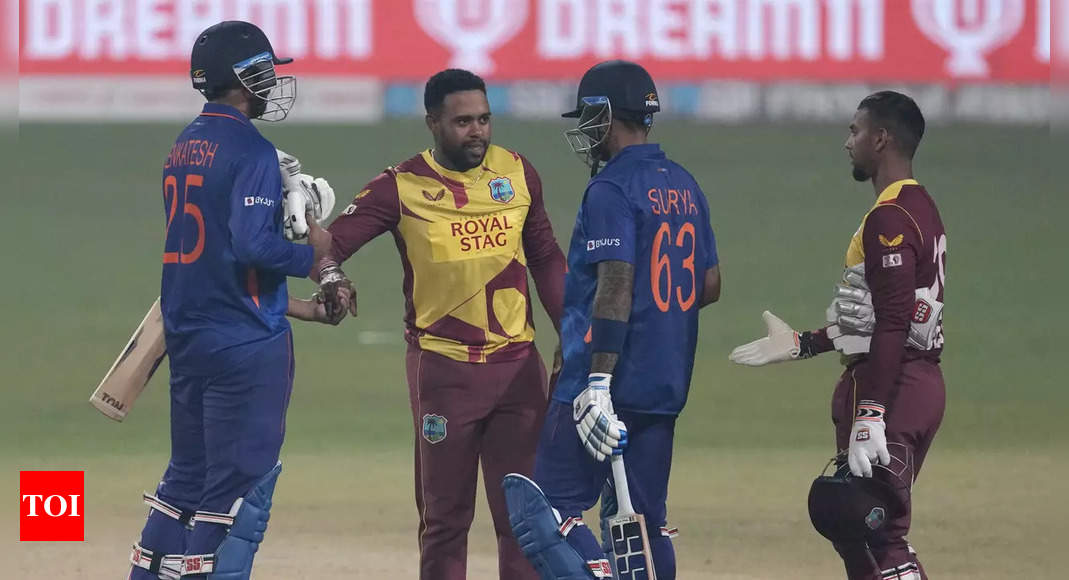 India vs West Indies, 1st T20I: Bishnoi, Rohit shine as India cruise to six-wicket win over West Indies | Cricket News – Times of India