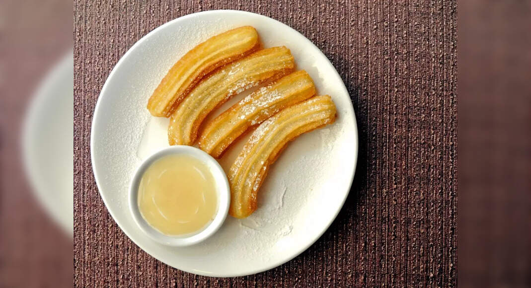 Churros with Thandai Dip Recipe: How to Make Churros with Thandai Dip Recipe | Homemade Churros with