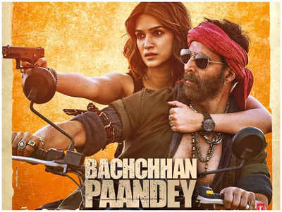 'Bachchhan Paandey': Akshay Kumar introduces Kriti Sanon's badass character Myra Devekar in a new poster