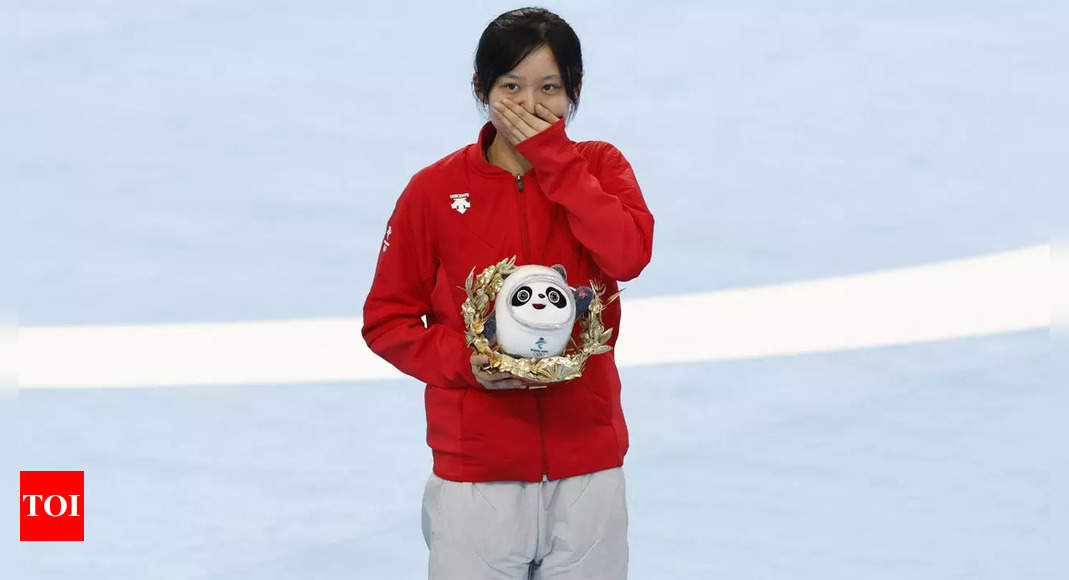 Winter Olympics: Japan’s Miho Takagi wins gold in women’s 1,000 metres | More sports News – Times of India