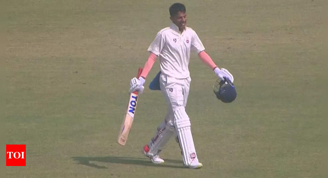 Ranji Trophy: Yash Dhull’s ton helps Delhi end Day 1 on 291/7 against TN | Cricket News – Times of India