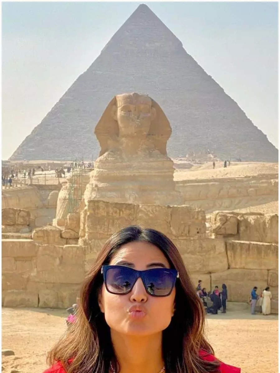 Inside Hina Khan’s Egypt holiday
