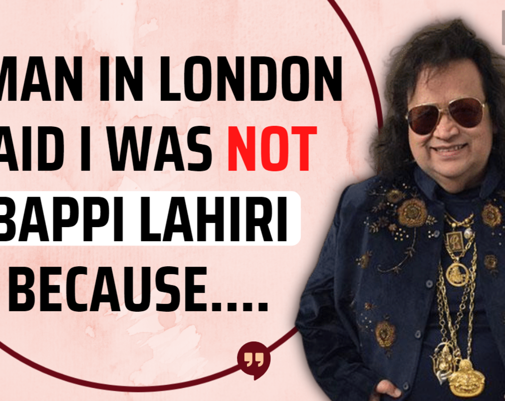 
When Bappi Lahiri had to open his coat to show his gold to prove his identity
