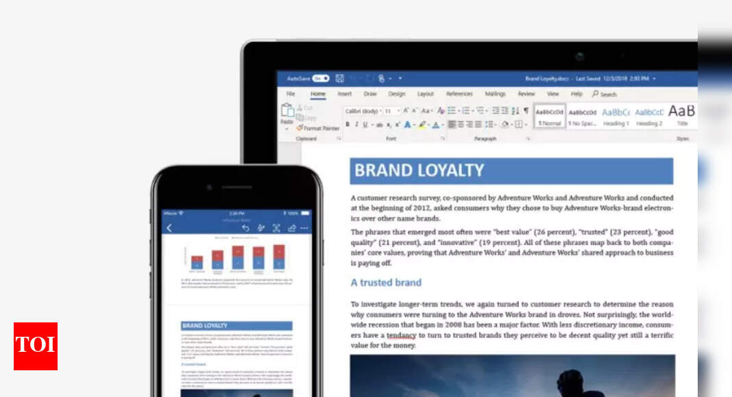 Lost your word document: Here’s how you can recover it – Times of India