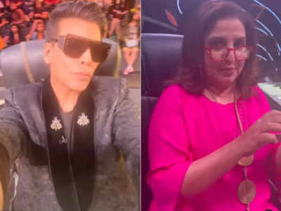 Hunarbaaz: Karan Johar asks Farah Khan if she scares her children by ...