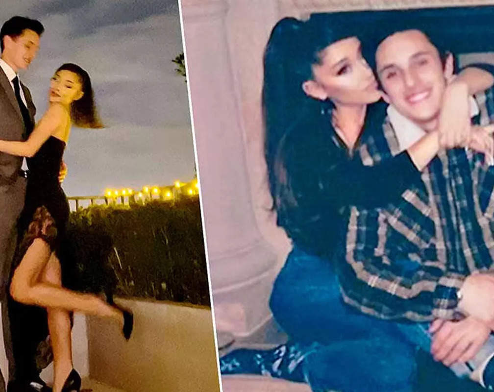 
Ariana Grande shares loved-up photos with husband Dalton Gomez
