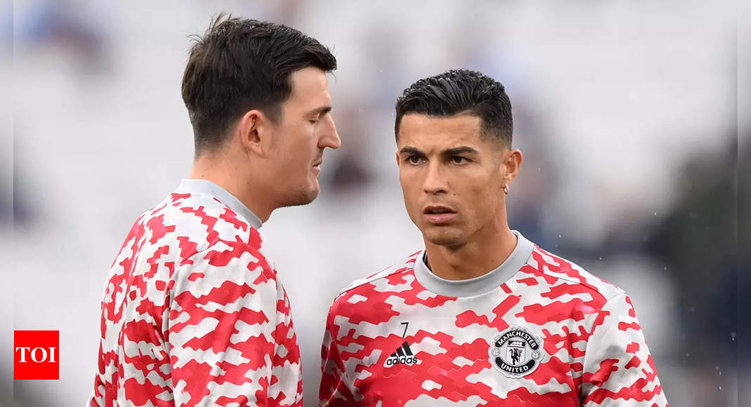 Maguire denies reports of Ronaldo rift at Man United | Football News – Times of India