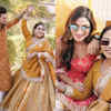 PHOTO GALLERY! DIVEK WEDDING: Divyanka Tripathi's HALDI CEREMONY;  Bride-to-be GLOWS with LOVE! AWESOME PICS!