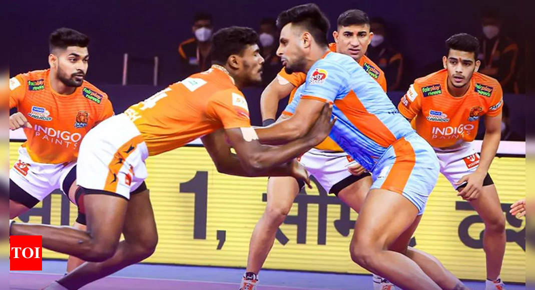 PKL: Bengal Warriors come from behind to beat Puneri Paltan | Pro-Kabaddi-League News – Times of India