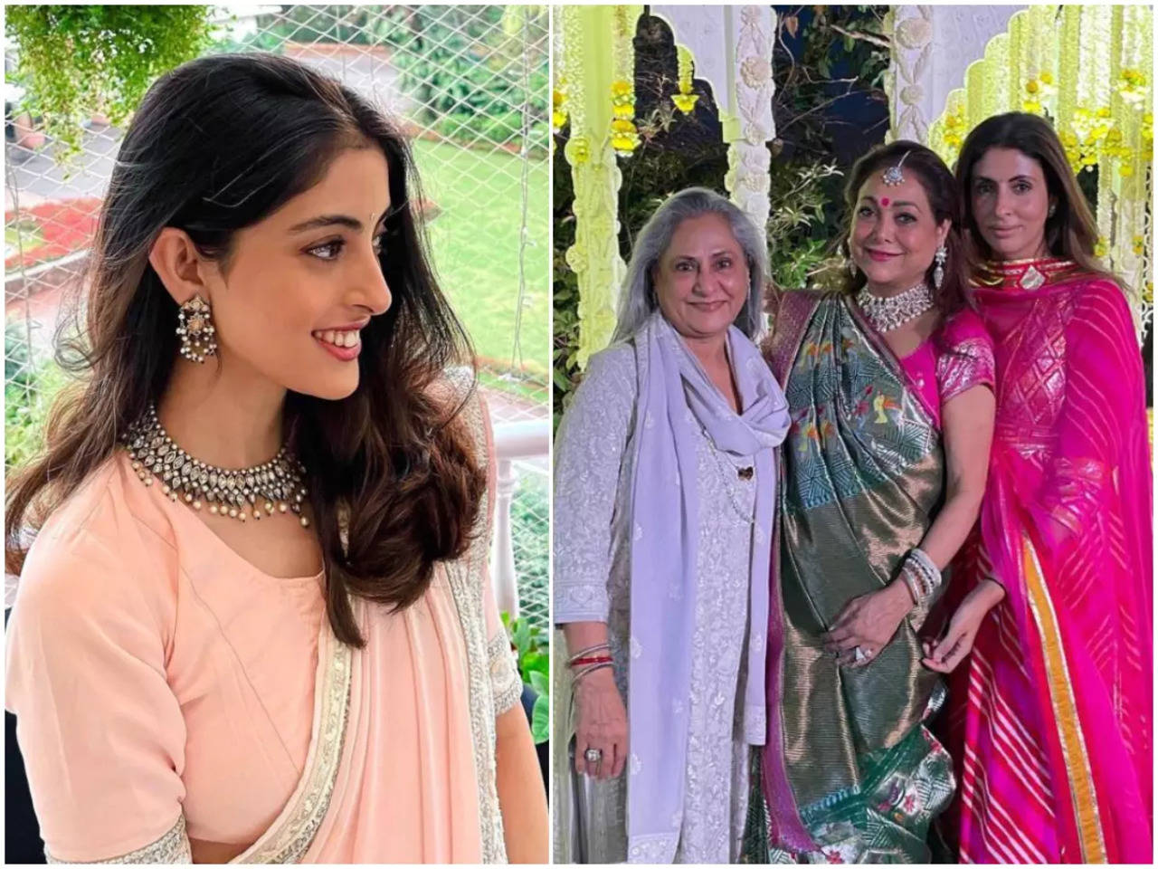 Navaya Naveli Nanda is all hearts for mommy Shweta Nanda, as she shares a happy moment with her Mamacitas Jaya Bachchan and Tina Ambani Hindi Movie News