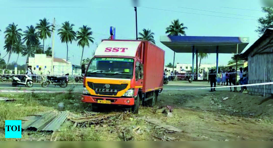 Parked Truck Rolls Down, Killing Driver | Coimbatore News - Times of India