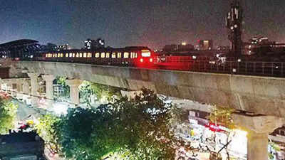 Metro rolls in Ahmedabad’s west for 1st time